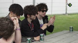 Inhaler  Interview  Pinkpop Festival 20220619 [upl. by Meehan674]