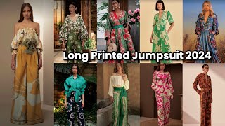 Long Printed Jumpsuit 2024  Summer Outfit Collection For Girl  Jumpsuit Amazon Haul Ready4Style [upl. by Kathlene]