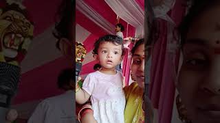 Navratri mini vlog day6 navarathripooja navaratri2024 poojadecoration ytshortsindia [upl. by Publus]