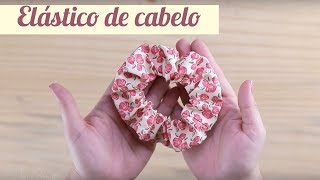 DIY ELÁSTICO DE CABELO FÁCIL [upl. by Arehc528]