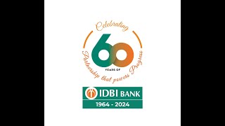 IDBI Bank Diamond Jubilee IDBI Bank [upl. by Adliwa]