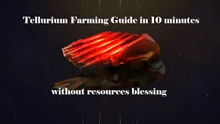 Warframe 2024 Tellurium Farming Guide in 10 minutes without resources blessing warframe [upl. by Ailahk904]