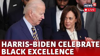 President Biden Remarks At White House Celebration of Black Excellence  N18G  News18 LIVE [upl. by Amikahs]