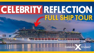 Celebrity Reflection TOUR COMPLETO 🔥 TODAS SUS CUBIERTAS Y CABINAS 🔥FULL SHIP TOUR [upl. by Eugaet]