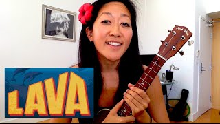 Lava Ukulele Playalong  Cynthia Lin Chords  Lyrics [upl. by Dyanne44]