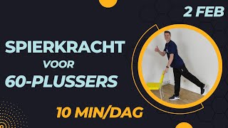 10 minuten spierversterkende oefeningen voor 60plussers of beginners [upl. by Les685]