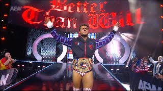 MJF Entrance  AEW Dynamite August 07 2024 [upl. by Ahsinert299]