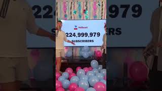 Mr beast subscriber countdown ll shortsvideo ytshorts [upl. by Khorma]