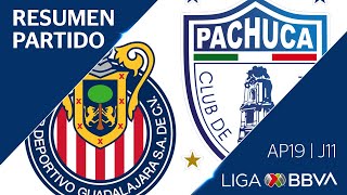 Resumen y Goles  Guadalajara vs Pachuca  Jornada 11  Apertura 2019  Liga BBVA MX [upl. by Kraska194]