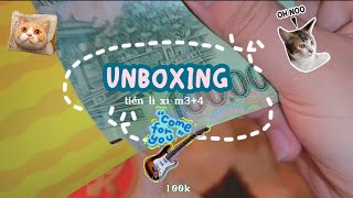 14💤unboxing tiền lì xì m34🫧 hithorsunboxtienlixi [upl. by Aziza460]