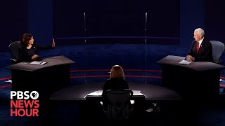 WATCH The full 2020 vice presidential debate [upl. by Nadeen848]