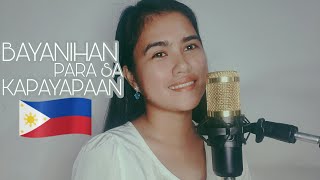 Bayanihan Para Sa Kapayapaan by Sarah Geronimo Cover [upl. by Florrie]