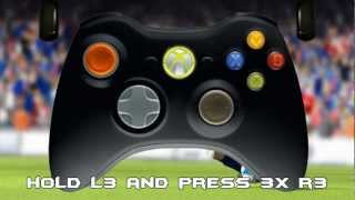 FIFA 13 All Juggling SkillsTricks Tutorial ᴴᴰ I Xbox360PS3PC I  Controller Animation [upl. by Binni382]