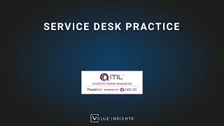 ITIL® 4 Foundation Exam Preparation Training  Service Desk Practice eLearning [upl. by Odraner294]