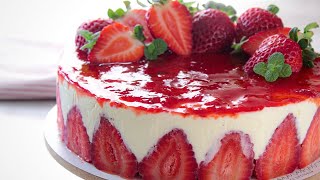 LE FRAISIER  TORTA DE MORANGOS TRADICIONAL E DELICIOSA [upl. by Odnolor]