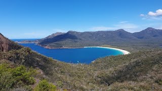 Touring Tasmania Freycinet National Park Friendly Beach Sleepy Bay Coles Bay And Wineglass Bay [upl. by Vocaay]