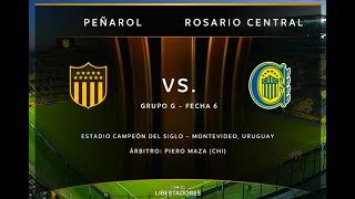 Peñarol vs Rosario Central  Libertadores 2024 Jornada 6  Encuentro Completo [upl. by Annerol]