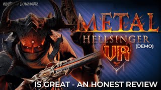 Metal Hellsinger VR is GREAT  A Honest Review [upl. by Herrod781]