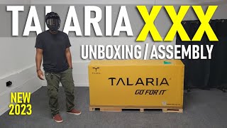 TALARIA XXX X3 Unboxing and Assembly  2023 Ebike [upl. by Nuawed]