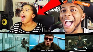 KSIS SISTER REACTS TO THE SIDEMEN DISS TRACKS [upl. by Ynohtnanhoj]