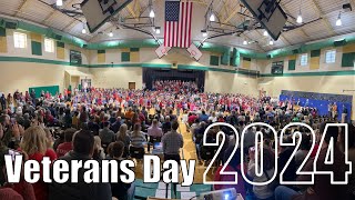 Boone Meadows Elementary’s 2024 Veterans Day Music Program [upl. by Foscalina]