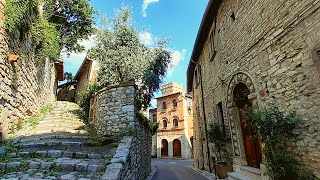 Corciano Umbria delizioso borgo medievale alle porte di Perugia [upl. by Rednasyl]