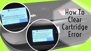 How To Fix HP Ink Cartridge Incompatible Problem [upl. by Martinsen]