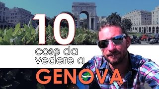 Cosa vedere a GENOVA Top 10 [upl. by Nihi]