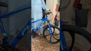 26 size bicycle with Shocks and Alloy wheels Delivery available cycleworld foryou foryouviral [upl. by Eiramait568]