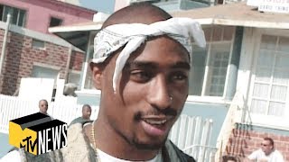 Tupac on Growing Up Poor His Rise to Fame amp His Future 1995  MTV News [upl. by Matheson956]