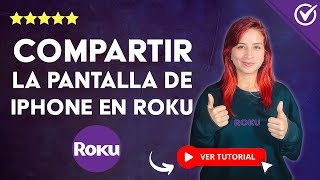 Cómo COMPARTIR la PANTALLA de tu IPHONE en ROKU TV  📺 Trucos para Duplicar Pantalla 📺 [upl. by Celle895]