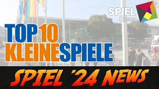 SPIEL 24  Top 10 Kartenspiele Partyspiele und kleine Brettspiele [upl. by Nnylyaj607]