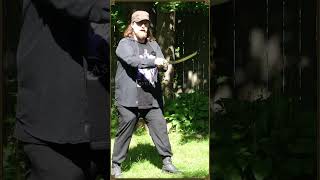 Do Curved Swords SelfAlign During a Cut [upl. by Ecitnerp]