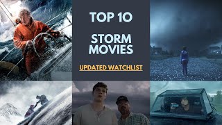 Top 10 Best Storm Movies  Hurricane and Tornado Movies  Updated Watchlist [upl. by Nonek]