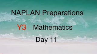 NAPLAN Preparations Year 3 Mathematics Day 11 [upl. by Luigi]