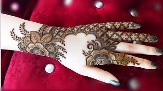 Back Hand Mehndi Design  Eid Mehndi designs  bridal mehndi  mehandi  mehndi ke design  mehendi [upl. by Dielu]