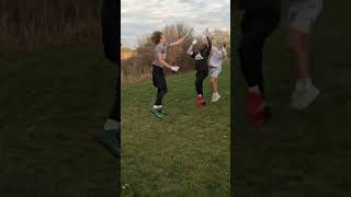 Richmond gets an insane interception and stares down Alec🥶 sports shorts fyp viral football [upl. by Moise]