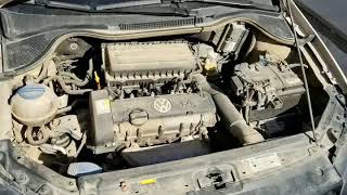 How to clean car engine volkswagen polo 2014 [upl. by Barnebas]