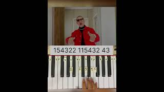 Jimbirghini Babar ft Desant amp Jason Piano tutorial [upl. by Attoynek974]