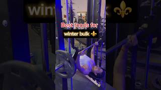 Best foods for winter bulk 💪 bulking weightgainmeals [upl. by Stedman]