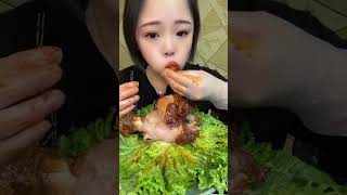 🔥🍽️ ASMR MUKBANG Deliciously Crispy 삼겹살 amp Satisfying Crunchy Bites 🎧🥓🌶️ foodie koreanflavours [upl. by Odnavres]