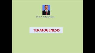 TERATOGENESIS [upl. by Rebmaed]