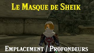 ZELDA TotK  Voici où trouver Le Masque de Sheik  Profondeurs du Désert Gerudo [upl. by Dare304]