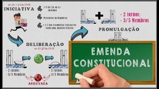 Direito Constitucional  Emenda Constitucional [upl. by Nelson]