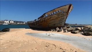 Etel  Plouhinec  Très Vieilles épaves de Bateaux  LOasis  Old Shipwrecks  Bretagne  France [upl. by Kosel]