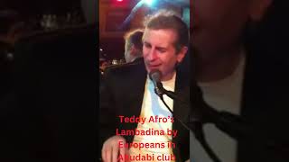 Teddy Afro’s Lambadina by European guy in Abudabi club [upl. by Ecnaralc]