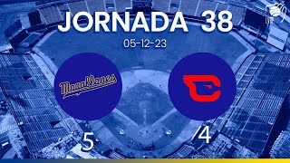 JORNADA 38 RESUMEN  Navegantes del Magallanes 5  Cardenales de Lara 4 2324 51223 [upl. by Nikolaos951]