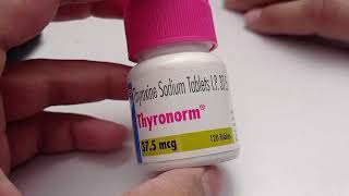 Thyronorm 375mcg tablet  thyroxin sodium tablet uses in hindi [upl. by Nysila]