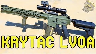 KRYTAC LVOA Embassy Attack Krytac LVOA amp Elite Force CQB Revolver [upl. by Siuraj]