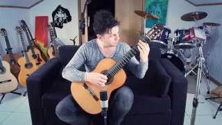 Elfen Lied quotLiliumquot on Classical Guitar by Fabio Lima [upl. by Arorua]